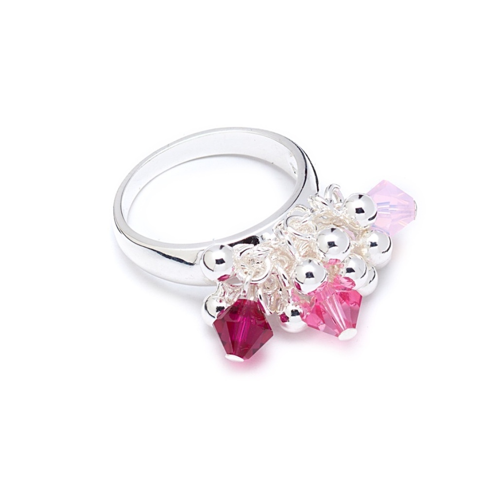 Last Ones • Swarovski Crystal Ring • Sterling Silver Filled • Size 7 or 8 • NWT
